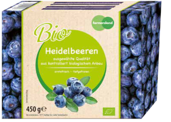 Bio-Obst-Heidelbeeren