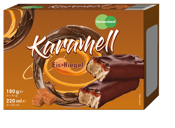 Dessert - Eisriegel Karamelll