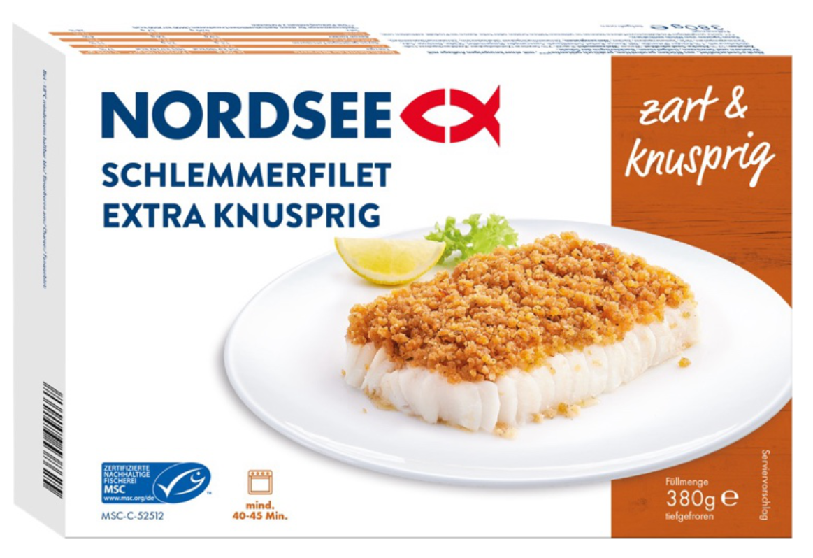 Nordsee-Schlemmerfilet Extra Knusprig