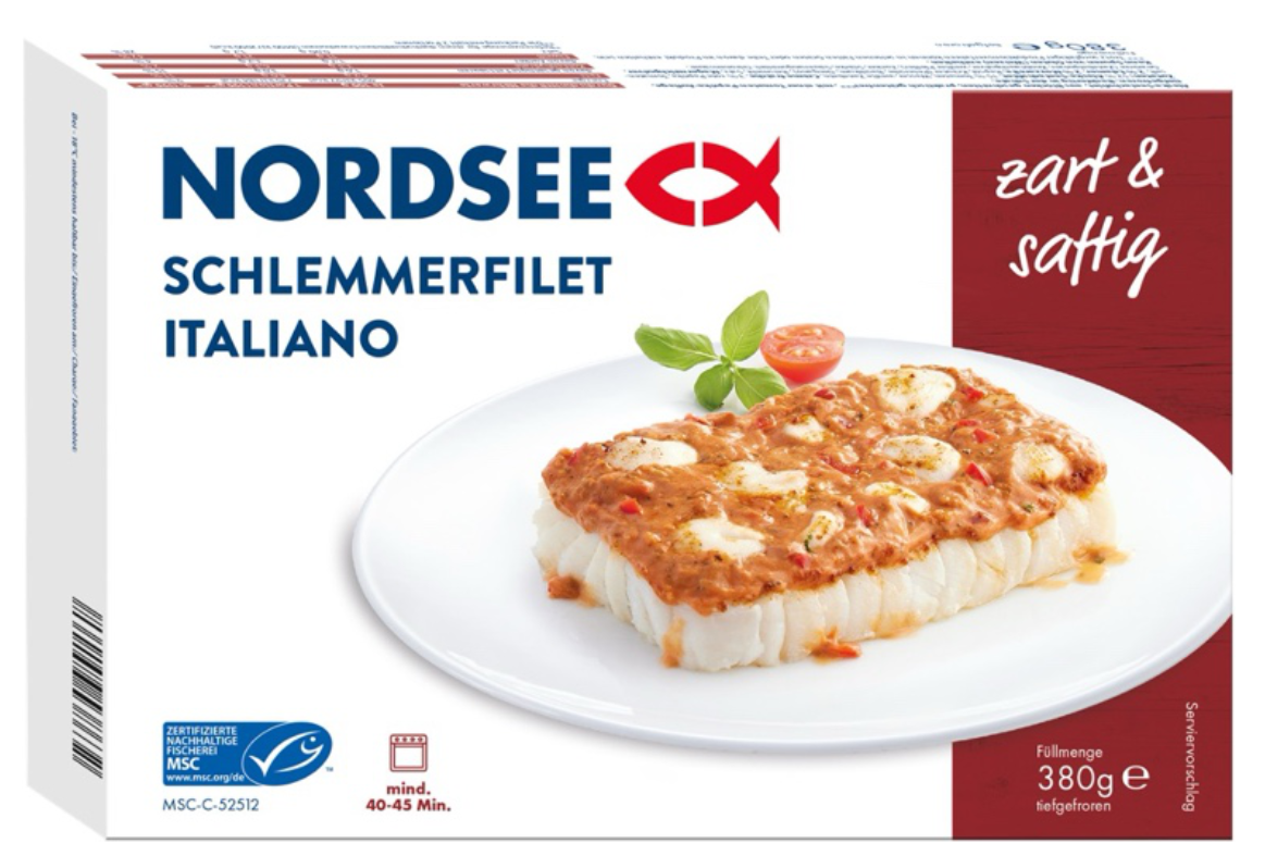 Nordsee-Schlemmerfilet Italiano 
